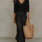 Casual Womens Knit Top and Skirt