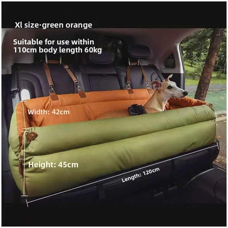 Memory Foam Pet Sofa Bed | side profile angle shot