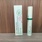 AXIS-Y Vegan Collagen Eye Serum carton beside its 10 ml tube on a wooden shelf