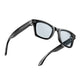 Back view of smart glasses showing the inner temple and nose bridge
