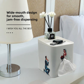 Square Creative Tissue Box
