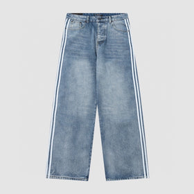 Gradient Washed Denim Trousers