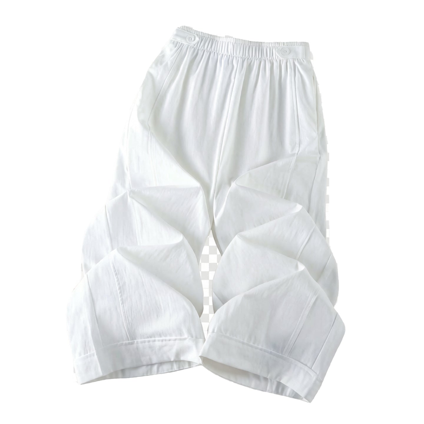 Womens High Waist Wide Leg Casual Pants