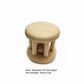 Wooden Baby Rattle Teether Toy | alternative angle product detail