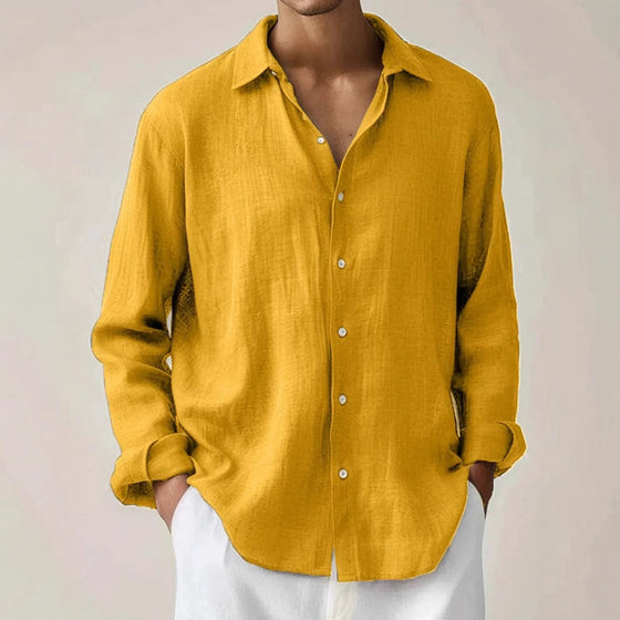 Mens Long Sleeve Button Up Shirt
