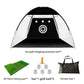 Indoor golf practice net strike net | travel friendly carry scenario