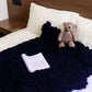 Thick Handwoven Chenille Knitted Throw Blanket for Sofa Bed
