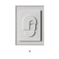 Decorative paintings in an abstract living room