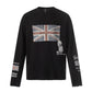 Geometric Print Long Sleeve T-Shirt