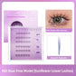 Pre curled artificial fibre lower false eyelashes in Kitten and Sunflower styles