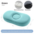Round Hole Pillow Green