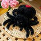 Pink reversible spider plush doll sized about 24 cm across the legs
