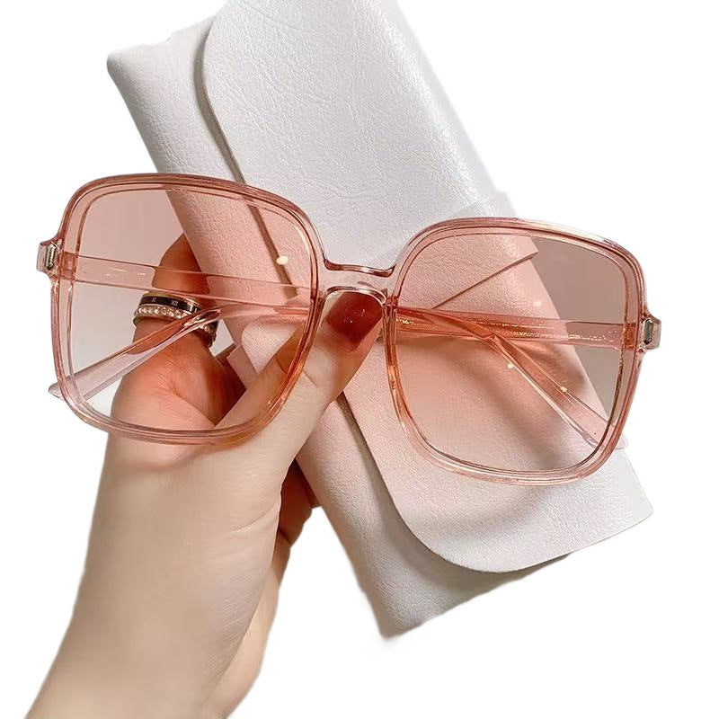 New Large Frame Gradient Sunglasses HD Fashion