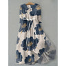 Navy Floral