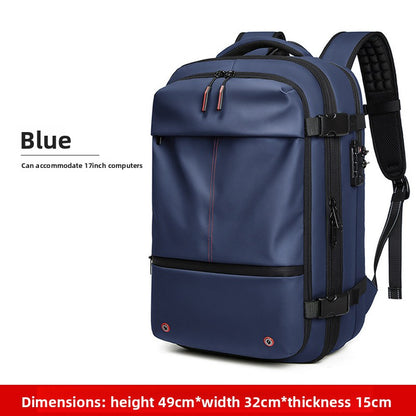 Vacuum Travel Backpack | commute lifestyle in city