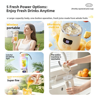 Portable Electric Juicer Blender Cup