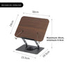 Black Steel Frame Wood Board