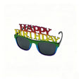 Happy Birthday Square Laser Rainbow
