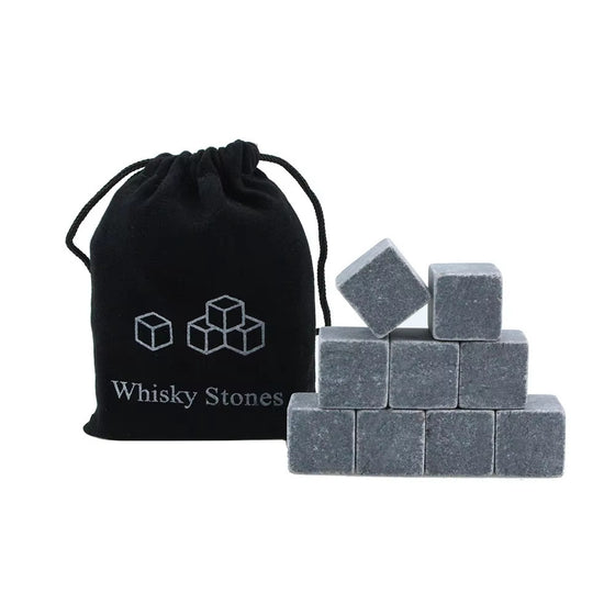 Wiederverwendbares Whisky-Kühlstein-Set