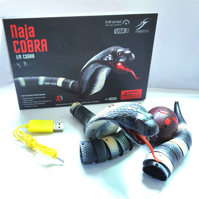 Remote control critter cat toy with a handset and a motion induction mode