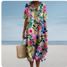 Womens Floral Print Dress
