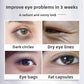 Angled view of the under-eye gel patches arranged on a clean surface