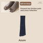 Navy five-finger cotton sock laid flat with separated toes, Navy option