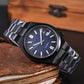 Automatic mechanical watch with its packaging overview
