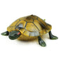 Remote control snake cat toy in a realistic scale pattern moving across the floor