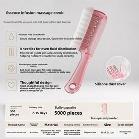 Home Hair Crystal Massage Comb
