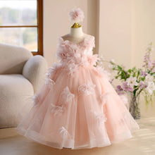 Mädchen Prinzessinnen-Festkleid