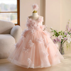 Girls Princess Performance Dress