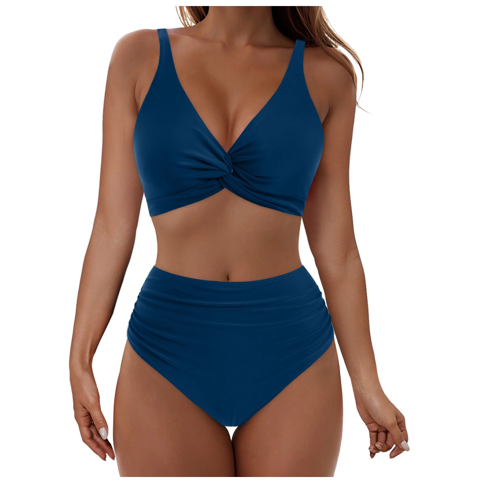 Women's Vest Strap Two Piece | top down clean shot