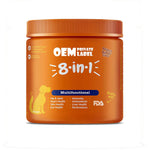 The 8-in-1 multivitamin soft chew jar with chicken flavor for dogs