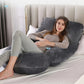 U-shaped maternity pillow | side profile detail