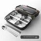 Portable Compartmentalized Stainless Steel Lunch Box
