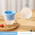 1 rows Spherical Mold Blue