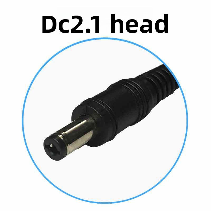 Close up of a charger output connector head used to match an e scooter battery socket