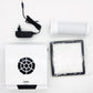 Washable reusable filter core removed from the desktop dust collector