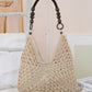Woven Straw Shoulder Bag, Everyday Bag for Busy Day, Simple Errand, daily routine with Practical Value, Cleaner Use, and E...
