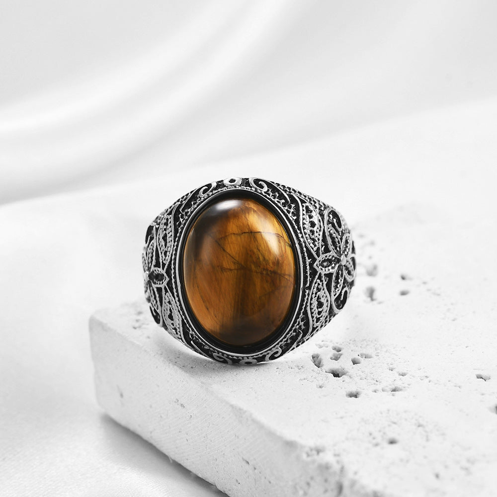 Cat's Eye Stone Ring | pairing with everyday items