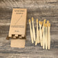 Soft-bristled bamboo toothbrush set | pairing with everyday items