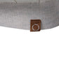 Angled view of the men's knit top showing the regular fit through the torso