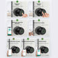 Seven unlocking methods for the smart door knob: fingerprint, password, Bluetooth phone, key, sharing, dynamic code, remote