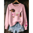 Pink Dachshund