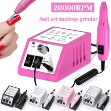 Electric Nail Drill with Pen Handpiece and Bits