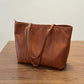 Soft Cowhide Tote Bag | front view product detail