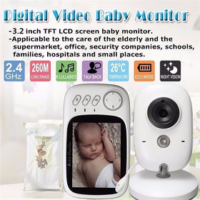 Wireless Video Baby Monitor with Night Vision, 2.8 to 7 Inch Screen Models