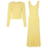 Yellow Two-Piece Set / XL | US 14 / EU 44