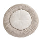 Plush Round Pet Bed | secondary detail close up